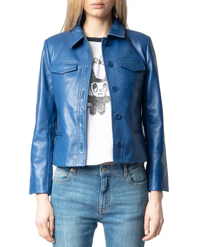 ZADIG & VOLTAIRE LIAM LEATHER JACKET