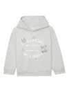 Zadig & Voltaire Lis Graphic-print Hoodie In Grey
