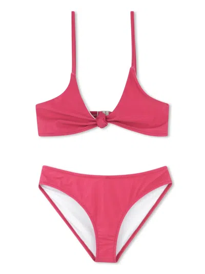 Zadig & Voltaire Kids' Logo-print Bikini In Pink