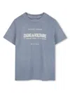 Zadig & Voltaire Logo-print T-shirt In Blue
