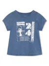 Zadig & Voltaire Logo-print T-shirt In Blue