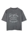Zadig & Voltaire Logo-print T-shirt In Grey