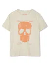Zadig & Voltaire Logo-print T-shirt In Neutrals