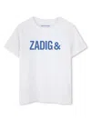 Zadig & Voltaire Logo-print T-shirt In Weiss