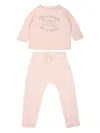 Zadig & Voltaire Logo-print Tracksuit Set In Pink