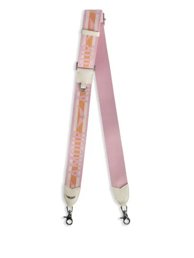 Zadig & Voltaire Logo Strap In Pink