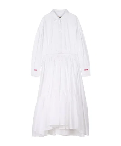 Zadig & Voltaire Long Sleeve Dress In White