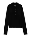 Zadig & Voltaire Marly Cashmere Jumper In Black