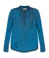 Zadig & Voltaire Long-sleeved Shirt In Blue