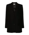 Zadig & Voltaire Voyage Single-breasted Blazer In Black