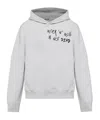 Zadig & Voltaire Sanchi Rock 'n' Roll Embroidered Hoodie In White