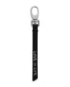 Zadig & Voltaire Love Link Keyring In Noir