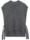 Zadig & Voltaire Maddy Vest In Grey