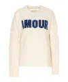 Zadig & Voltaire Malta Amour Wool Jumper In White