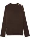Zadig & Voltaire Malta Cashmere Sweater In Braun