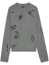 Zadig & Voltaire Marko Sweater In Grey