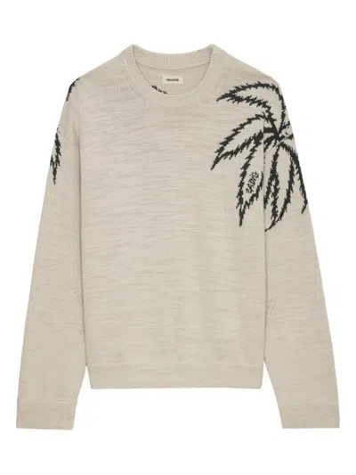 Zadig & Voltaire Marko Vi Sweatshirt In Neutrals