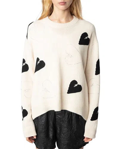 ZADIG & VOLTAIRE MARKUS CASHMERE CREWNECK SWEATER