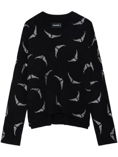 ZADIG & VOLTAIRE MARKUS STRASS WINGS JUMPER