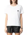 Zadig & Voltaire Marta Heart T-shirt In White