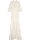 Zadig & Voltaire Zadig&voltaire Memphis Co Pointelle Clothing In Neutrals