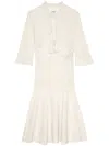 Zadig & Voltaire Memphisa Dress In Neutrals