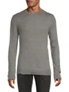 Zadig & Voltaire Liam Round Neck Knit Jumper In Grey