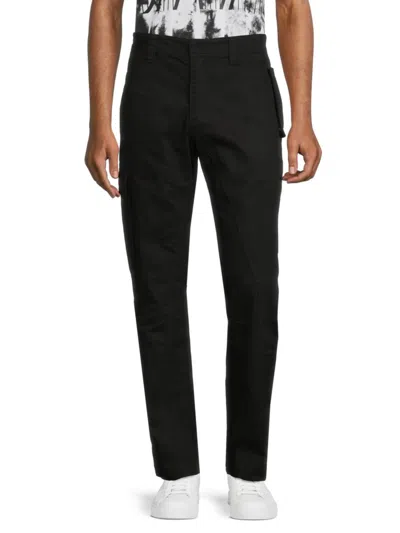 Zadig & Voltaire Men's Pier Cotton Pants In Noir