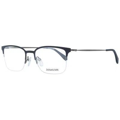 Zadig & Voltaire Men' Spectacle Frame  Vzv136 520scq Gbby2 In Gray