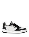 Zadig & Voltaire Leather Sneakers In Noir
