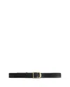 Zadig & Voltaire Leather Belt In Noir