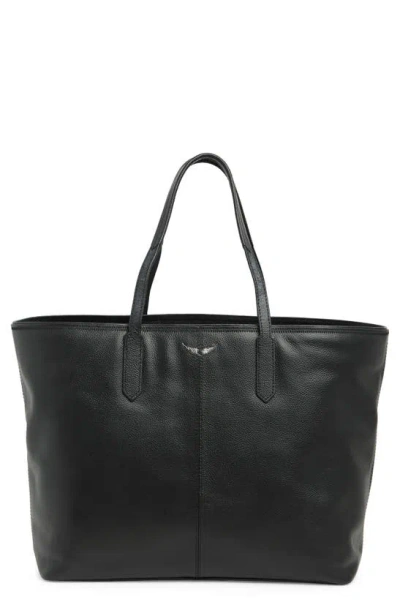 Zadig & Voltaire Mick Wings Tote Bag In Black