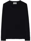 Zadig & Voltaire Monastir Longsleeves T-shirt In Black