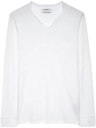 Zadig & Voltaire Monastir T-shirt In White