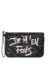 Zadig & Voltaire Monogram Clutch Bag