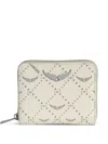 Zadig & Voltaire Monogram-pattern Wallet In Neutrals