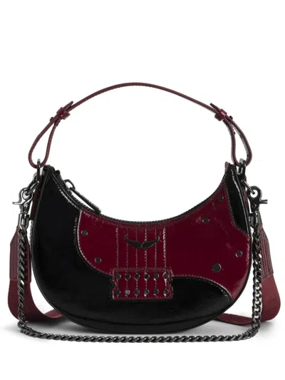 Zadig & Voltaire Moonrock Leather Bag In Furious