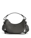 Zadig & Voltaire Moonrock Leather Tote Bag In Road