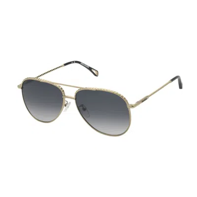 Zadig & Voltaire Multicolor Metal Sunglasses In Black