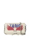 Zadig & Voltaire Rock Nano Grained Leather America Flash Bag