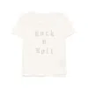 Zadig & Voltaire Womens Ecru Crystal-embellished Short-sleeved Linen T-shirt