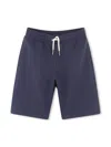 Zadig & Voltaire Organic Cotton Track Shorts In Blue
