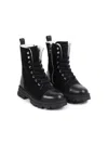 Zadig & Voltaire Panelled Ankle Boots In Black
