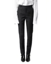 Zadig & Voltaire Panny Pants In Black