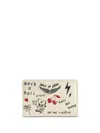 Zadig & Voltaire Pass Love Tag Cardholder In Neutrals