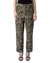 Zadig & Voltaire Pilote Trousers In Grass