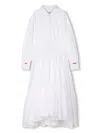 Zadig & Voltaire Pleated Midi Dress In White
