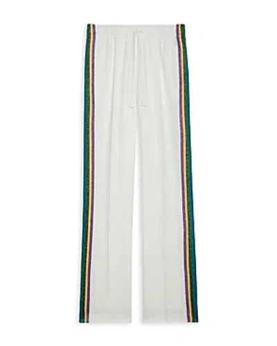 Zadig & Voltaire Pomy Crepe Track Trousers In Judo
