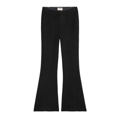 Zadig & Voltaire Prevy Trousers In Black