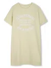 Zadig & Voltaire Short Sleeve Dress In Yellow